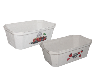 Beerenschale aus Holzschliff «Frische Beeren»