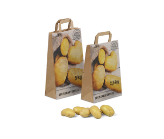  Papiertragetaschen für Kartoffeln