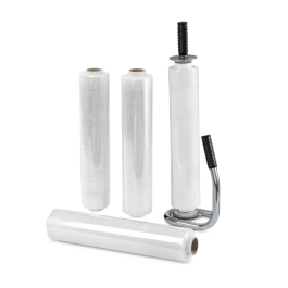 Hand-Stretchfolie 17µm 500 mm×300 lfm, transparent, , MECASTRETCH®