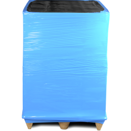Stretchfolie blau, 23 µm, 500 mm×260 lfm, MECASTRETCH®