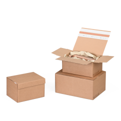 Versandkarton COMFORT-BOX RETURN wiederverschließbar