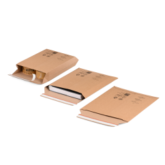 Wellpapp-Versandtasche E-COMMERCE - höhenvariabel bis 70 mm