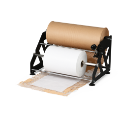 Kombi-Abroller für Wabenpapier MECAWRAP