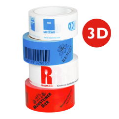 Klebebänder bedrucken