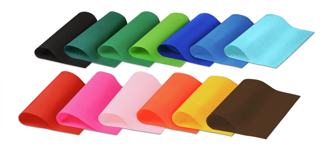 Seidenpapier farbig