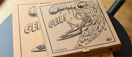Individuell bedruckte Verpackungen von BOB's Individuell bedruckte Verpackungen von BOB's