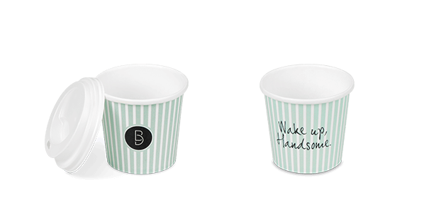 Bedruckte Becher von Bite Delite