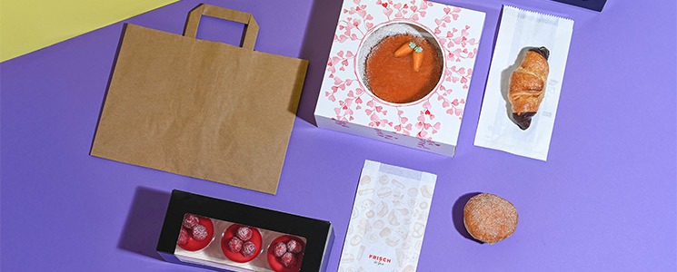 Verpackungen für Torten und Feingebäck
