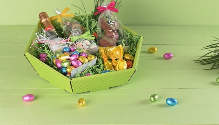 Österlicher Geschenkkorb