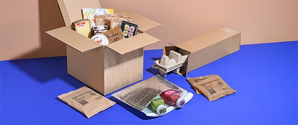 Verpackungen für den Versand von Lebensmitteln