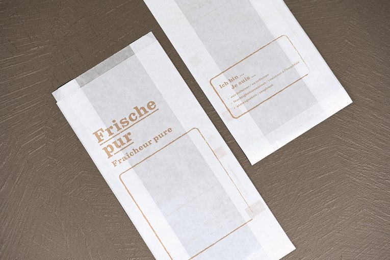 Papierfaltenbeutel &laquo;Frische pur&raquo; von RAUSCH