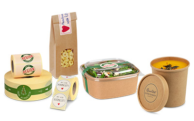 Motiv-Etiketten für Lebensmittelverpackungen Motiv-Etiketten für Lebensmittelverpackungen