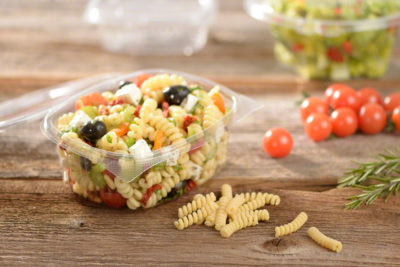 Feinkostbecher für Nudelsalat
