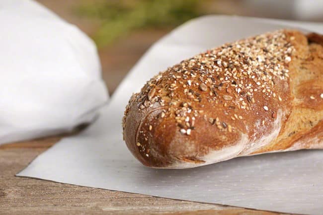 Verpackung für frisches Brot