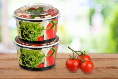 Verpackung stapelbar