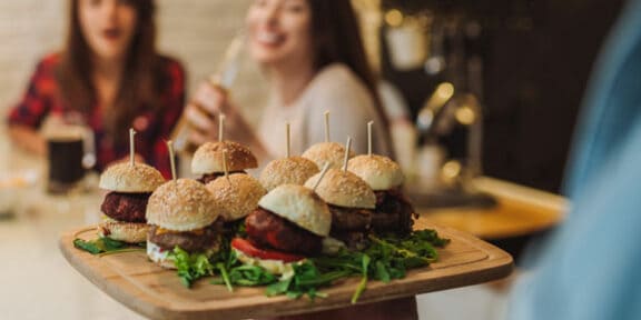 Burger Häppchen