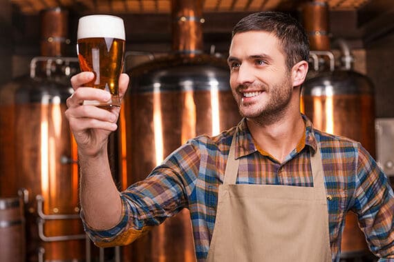 Biertrinker als Connaisseur