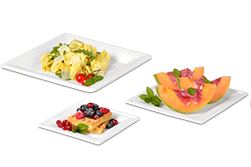 Bagasse Teller eckig
