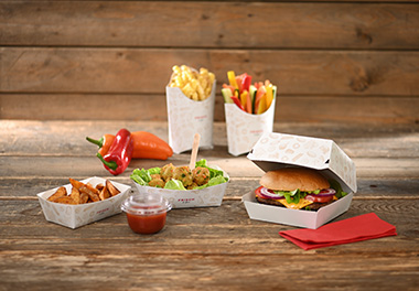 diverse to-go Verpackungen