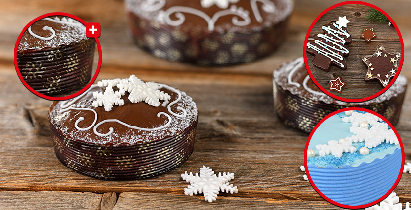 Lupen-Backformen weihnachtliche Backformen Vielfalt