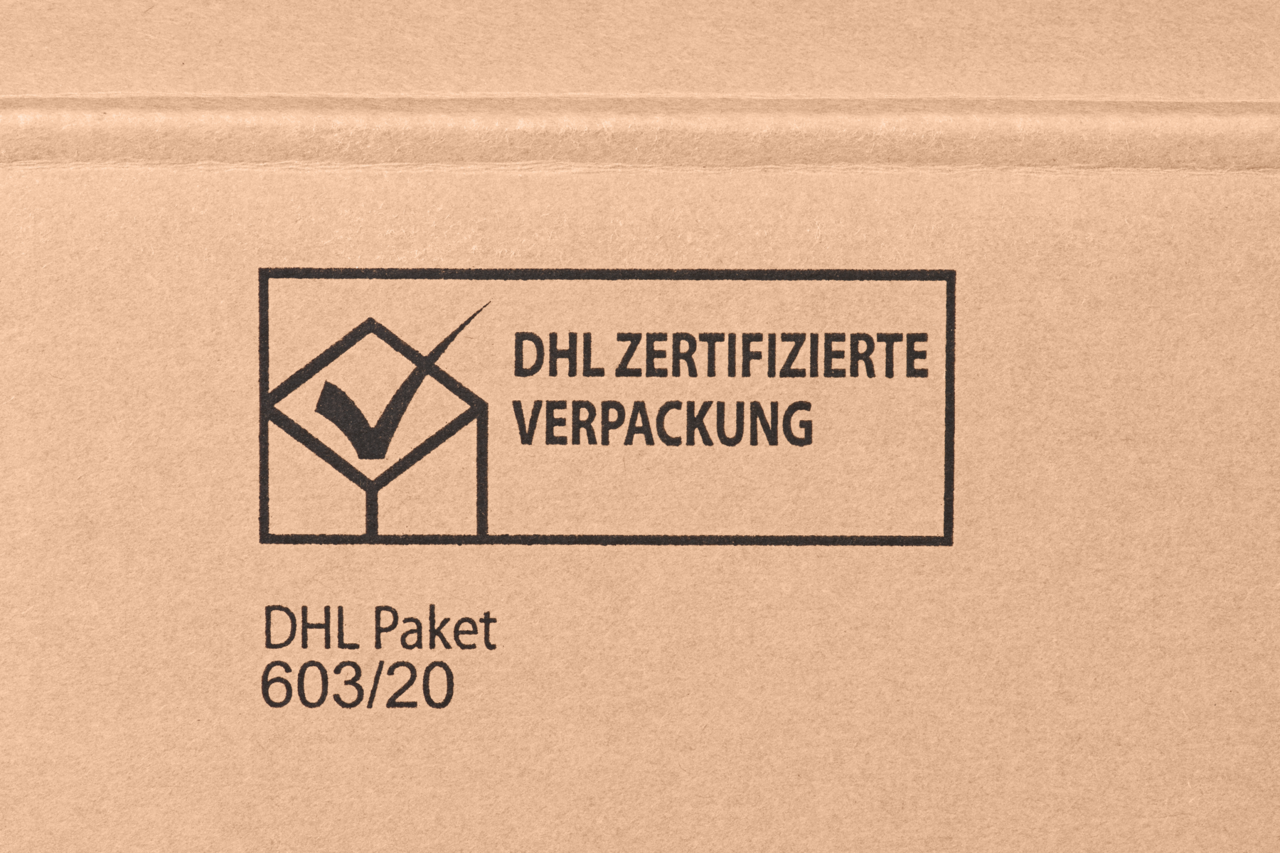 Carton pour bouteilles de 0,33 à 0,50 litre, certifiés DHL