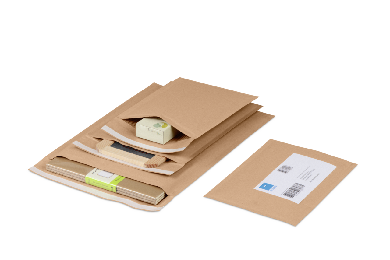 Pochette d'expédition capitonnée en papier PROTECT