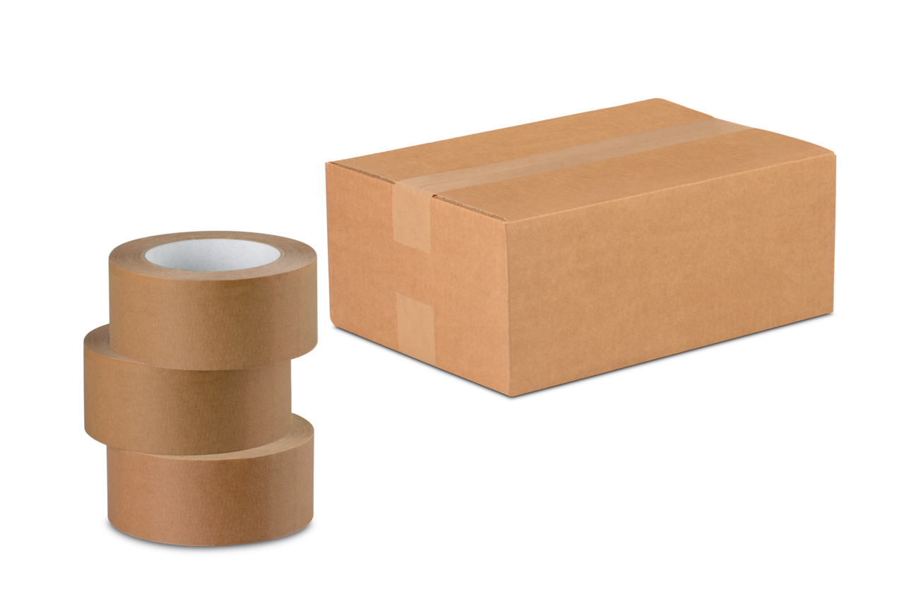 Ruban adhésif papier pour cartons recyclés MECATAPE®
