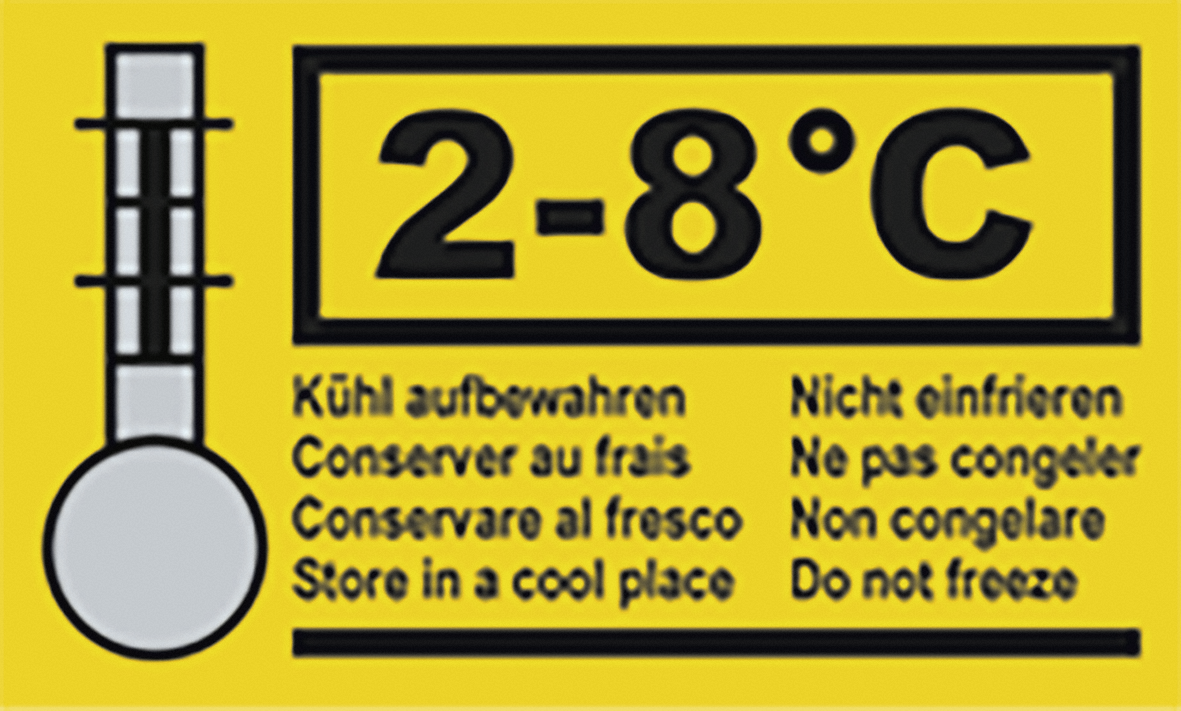 Etiquette d'avertissement autocollante