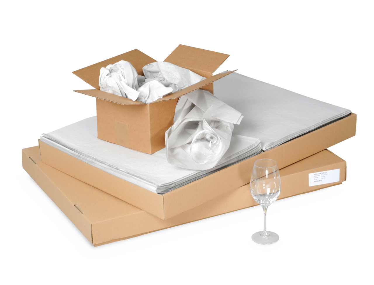 Papier de soie en feuilles