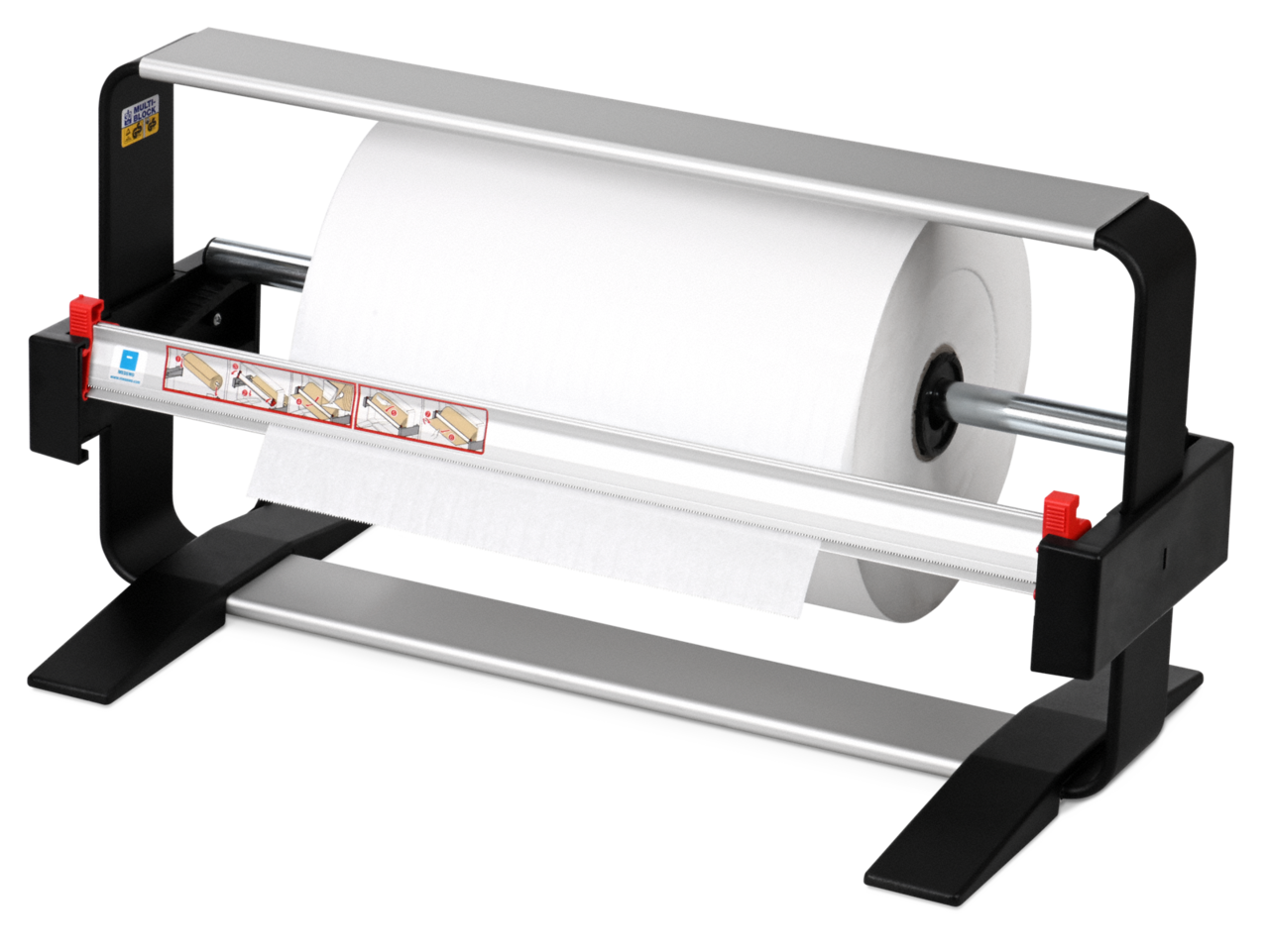 agréable à utiliser avec des systèmes de déroulage, par exemple notre distributeur pour petits rouleaux avec bord de déchirure 