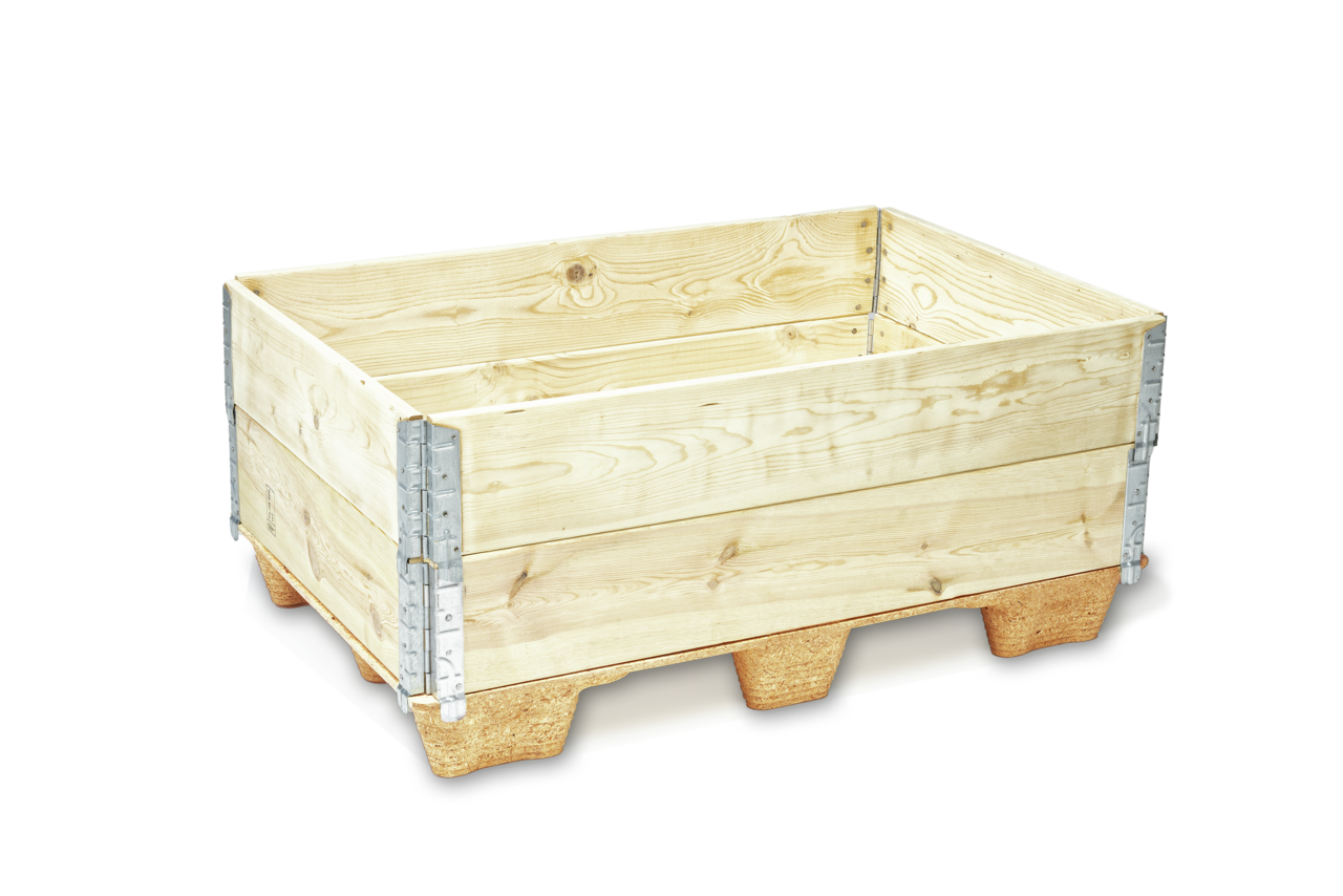 Palette moulée bois