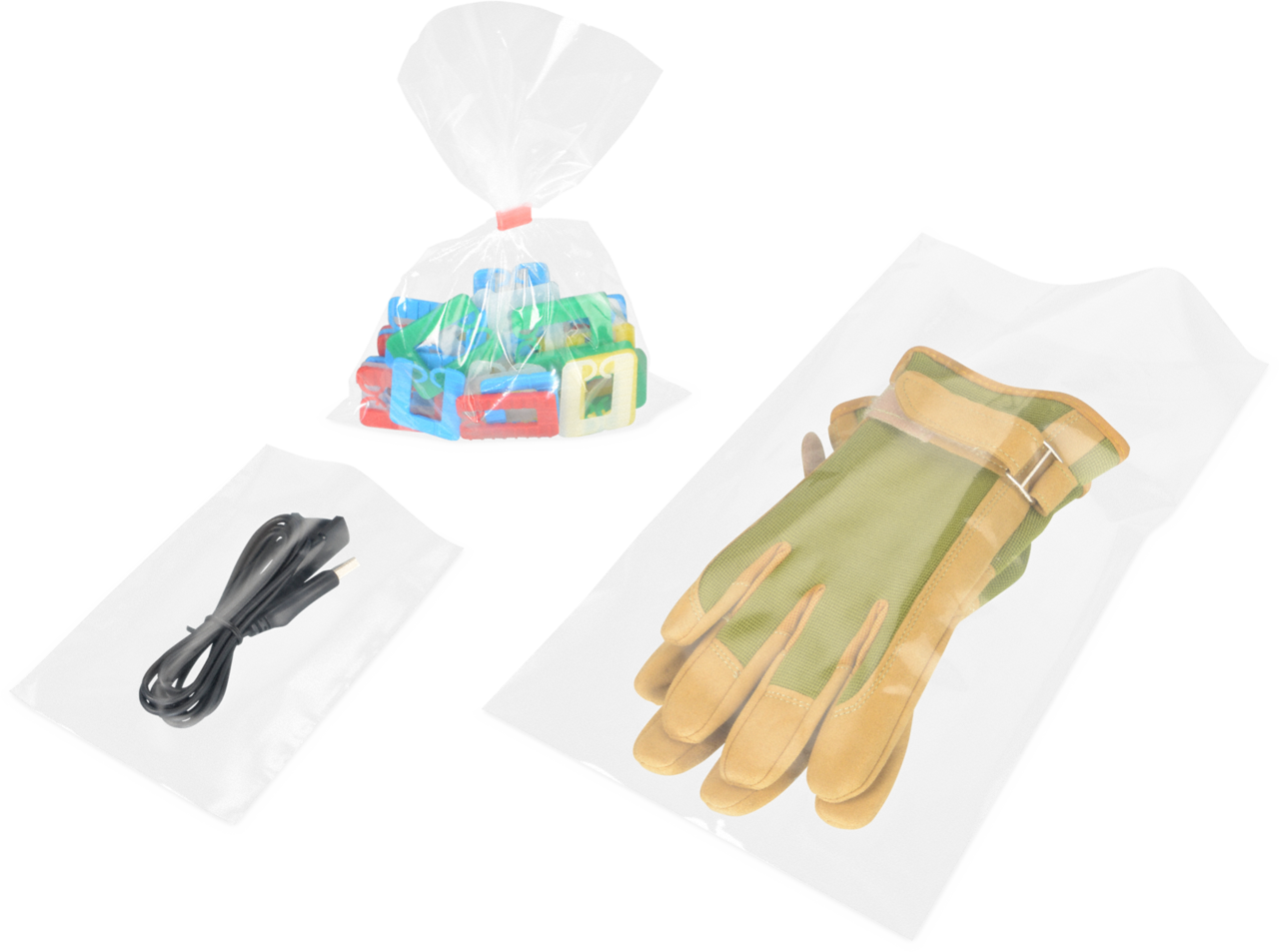 Sachet plat en LDPE 25 microns
