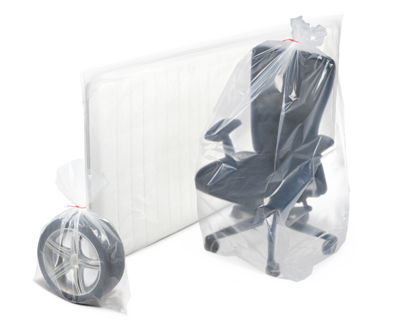 Sac à soufflets latéraux en LDPE
