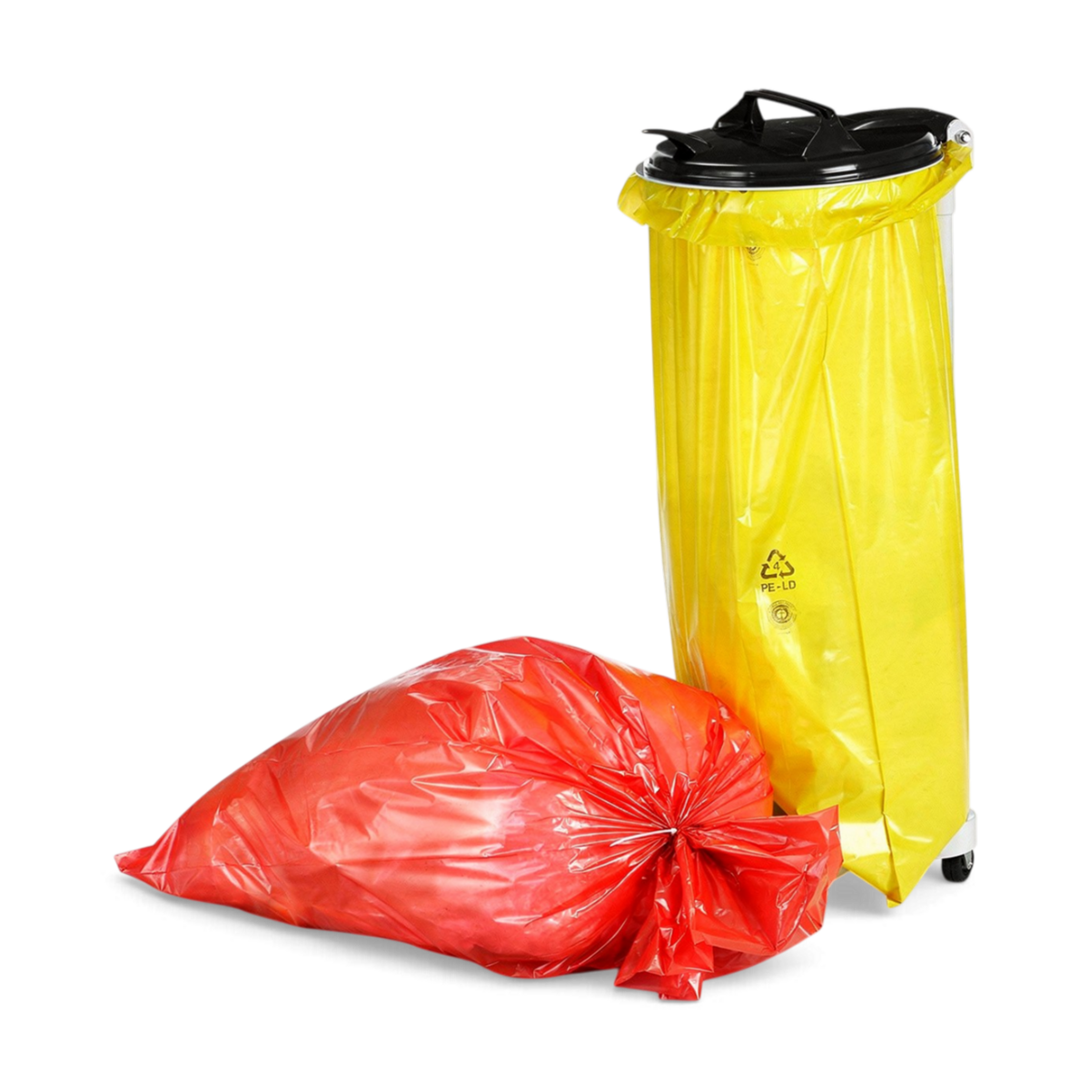 Sac poubelle coloré 120 l RECYCLÉ
