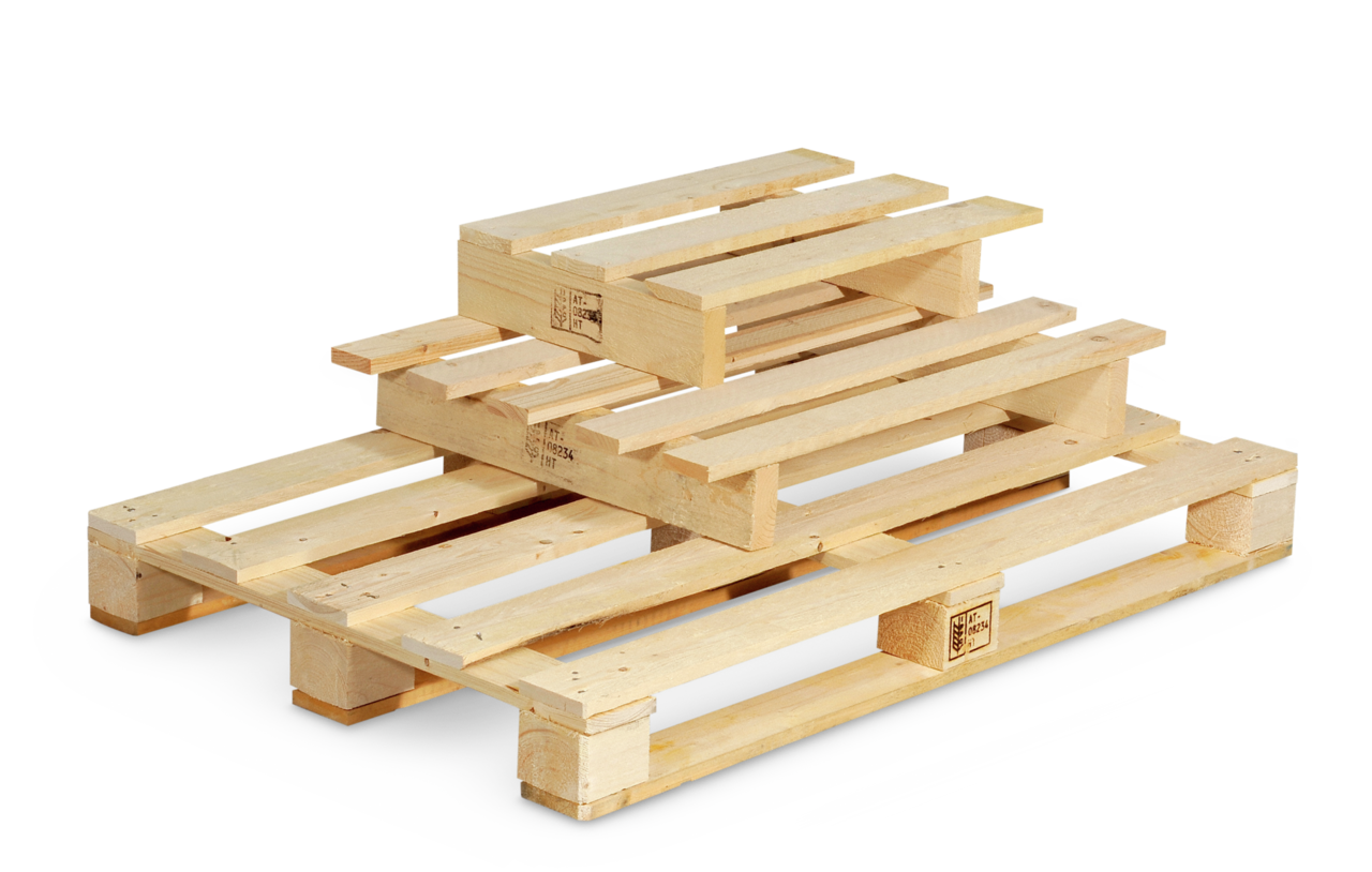 Palette perdue en bois