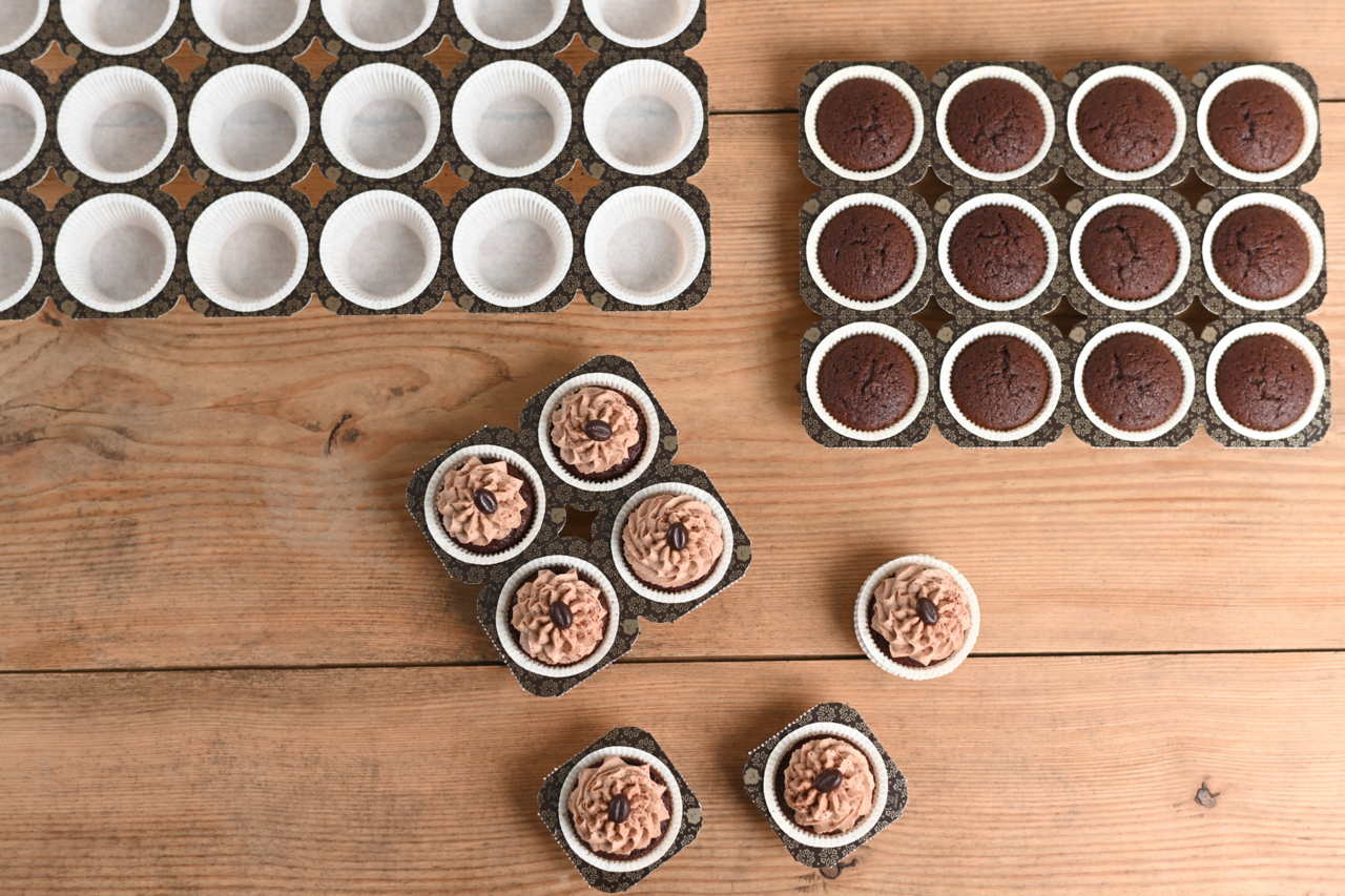 Plateau à muffins avec 24 moules