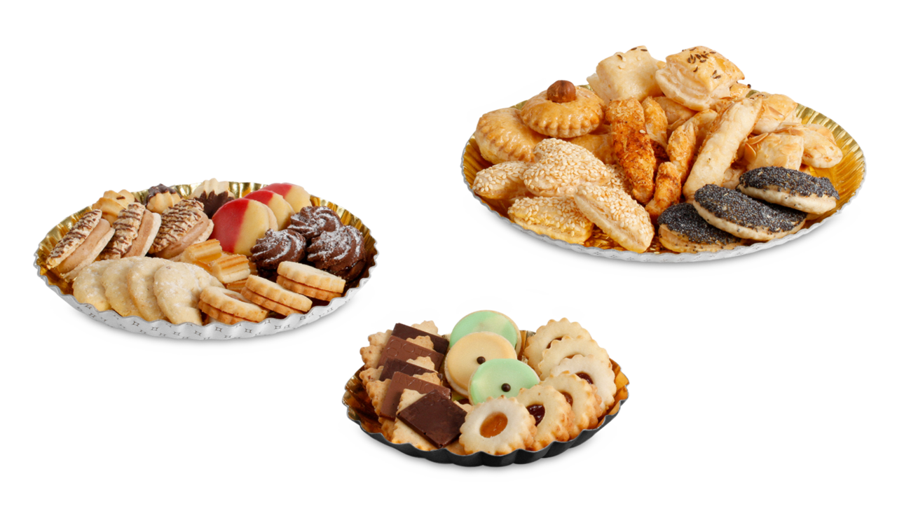 Assiette à pâtisserie ronde