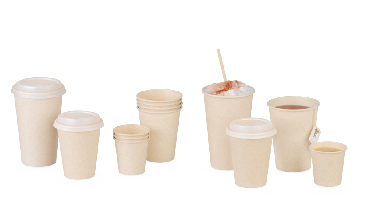 Duni Sweet Gobelet en canne à sucre 