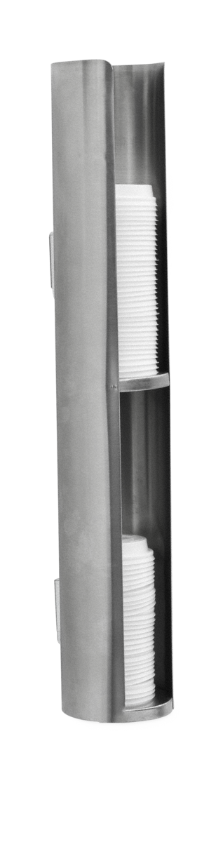 Distributeur de gobelets & de couvercles en acier inoxydable