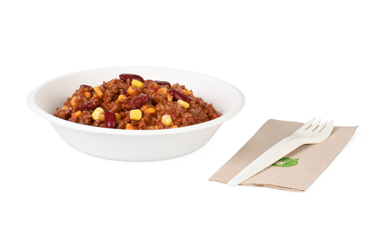 Assiette & bol en bagasse rond