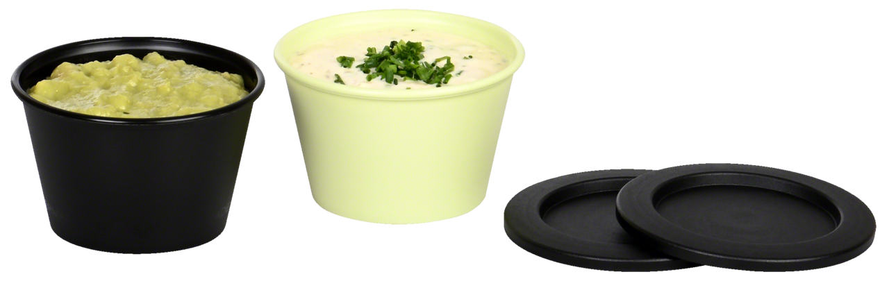Bol à sauce réutilisable et couvercle CLASSIC