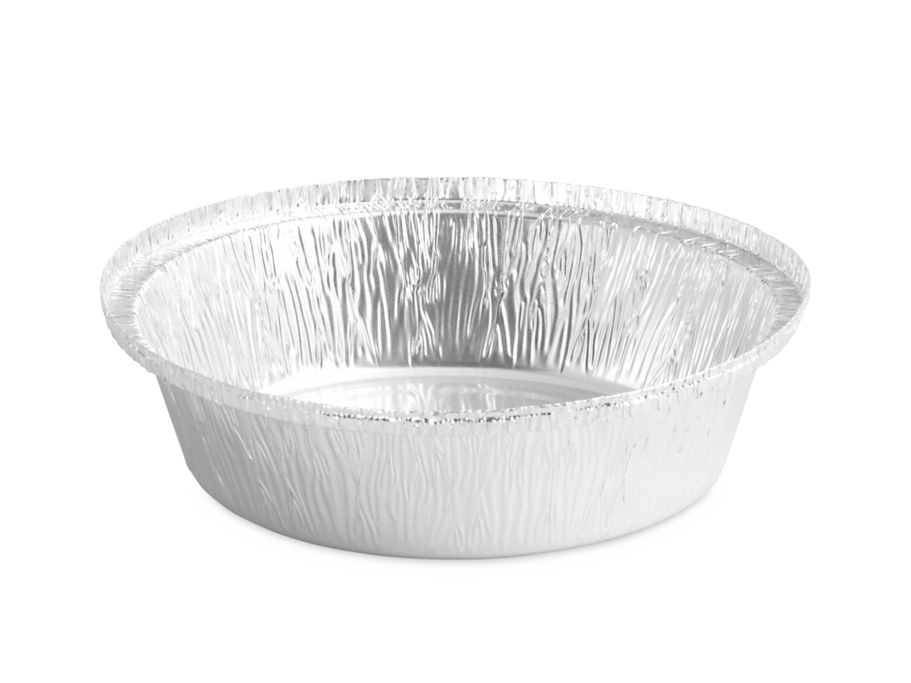 Barquette en aluminium ronde