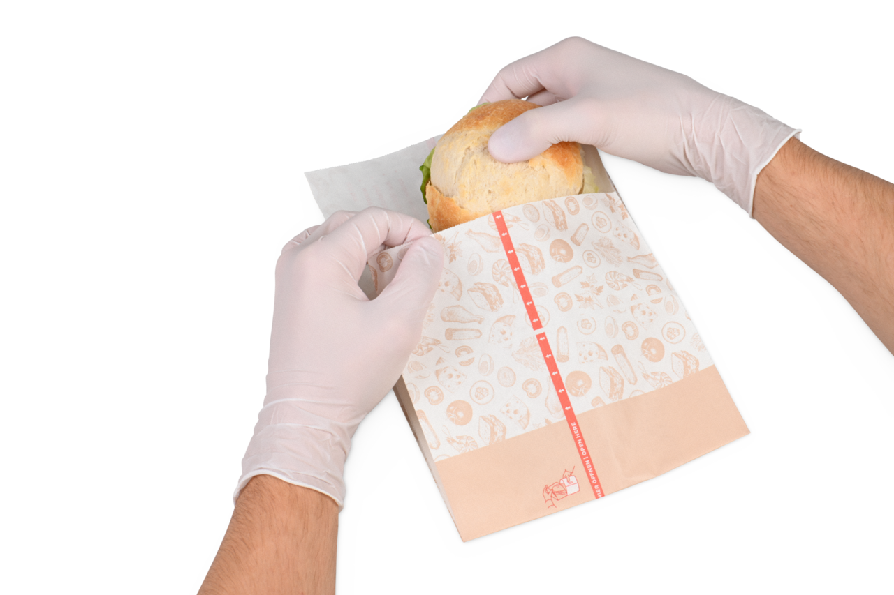 Facile à remplir : placez la collation dans le sac à collation, … 