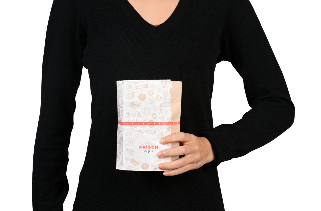 Une fois fermé, le sac isotherme Thermo-Snack-Bag garde vos aliments au chaud plus longtemps 