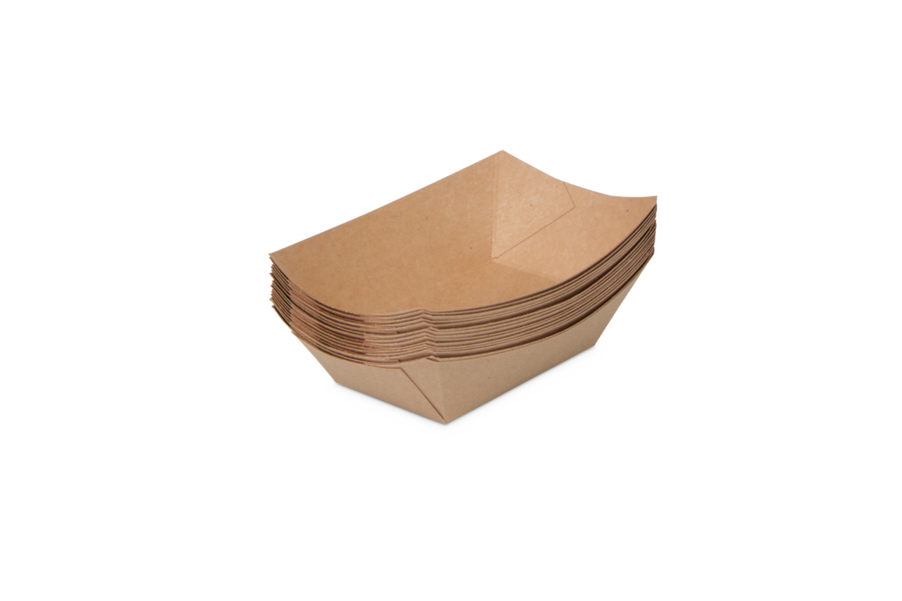 Barquette snack brune