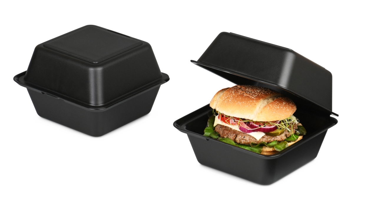 Boîte à hamburger réutilisable CLASSIC