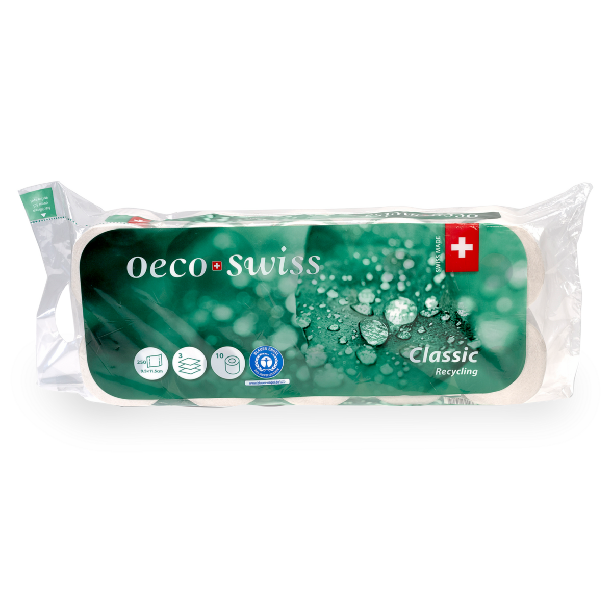 Oeco Swiss Classic Papier toilette recyclé 3 plis