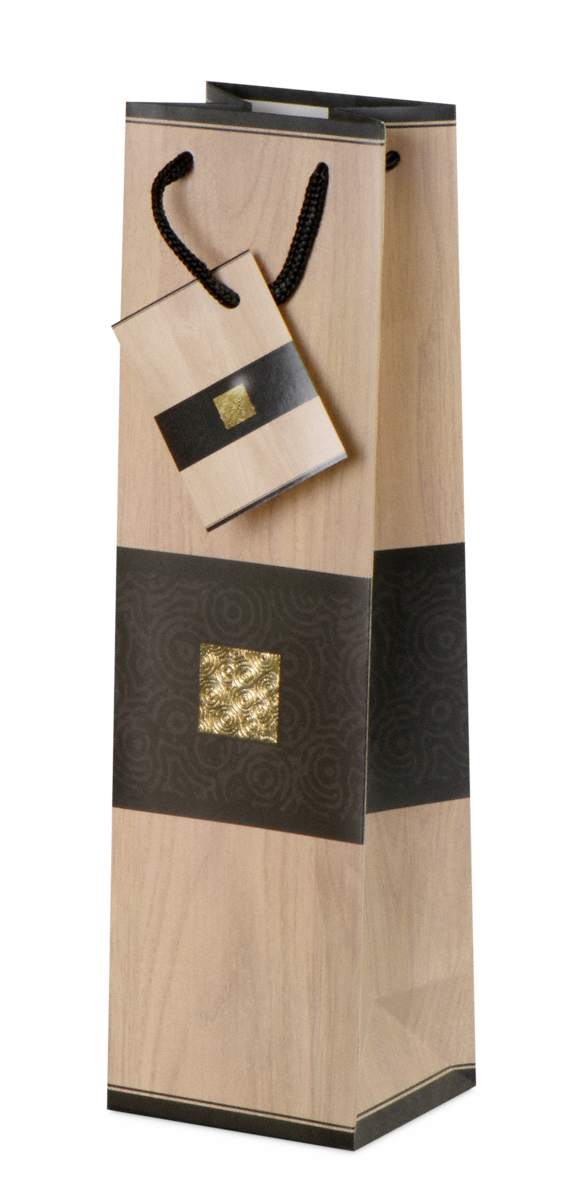 Sac cadeau pour bouteilles