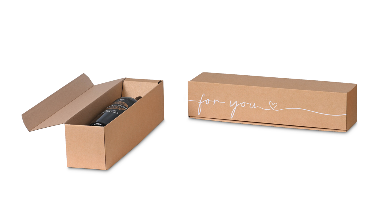 ASTUCE: Vous trouverez également dans notre gamme des cartons d'emballage appropriés pour une expédition en toute sécurité, par exemple réf. 1610.001 pour l'envoi d'une bouteille.