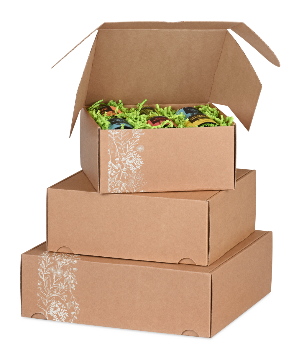 Carton cadeau carré